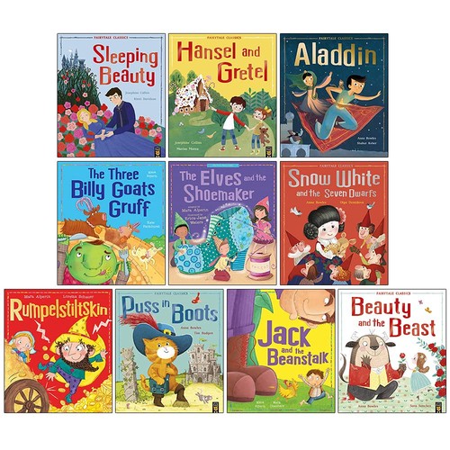 Fairytale classics book set - classics, 10