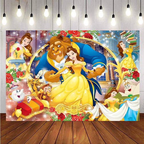 Beauty and the beast backdrop - beauty,