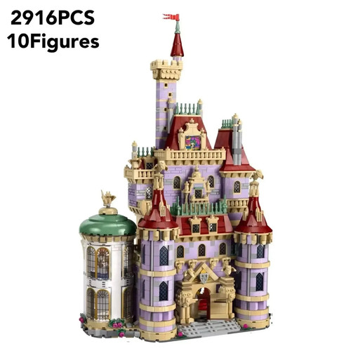 Beauty and the beast castle - and,
